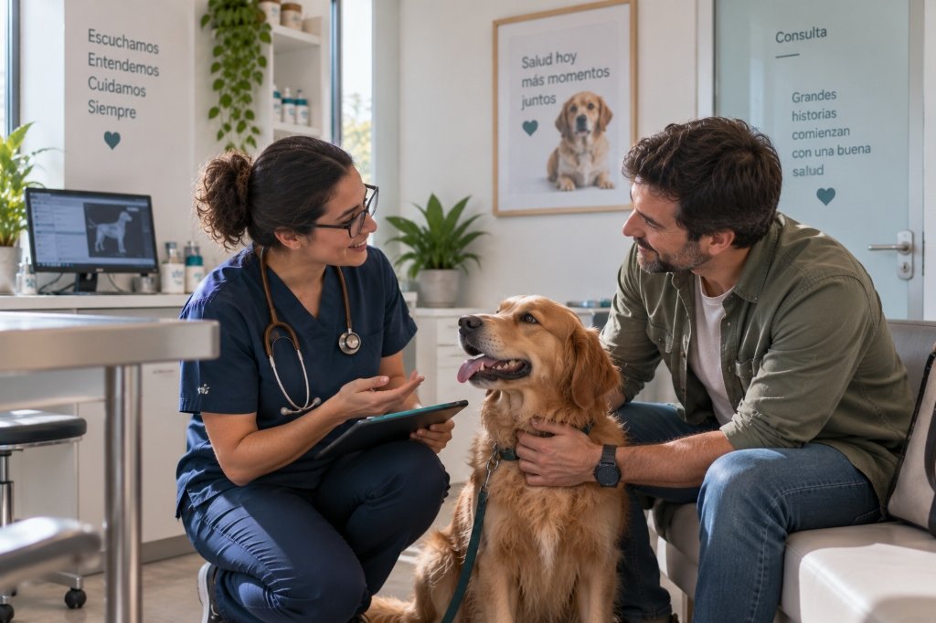 Consulta médica veterinaria
